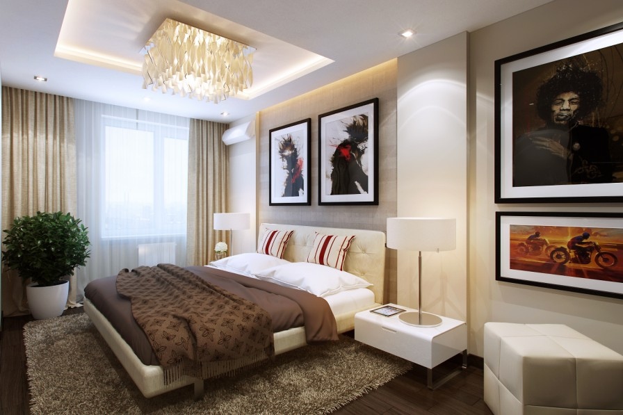 Bố trí nội thất phòng ngủ trong căn hộ chung cư