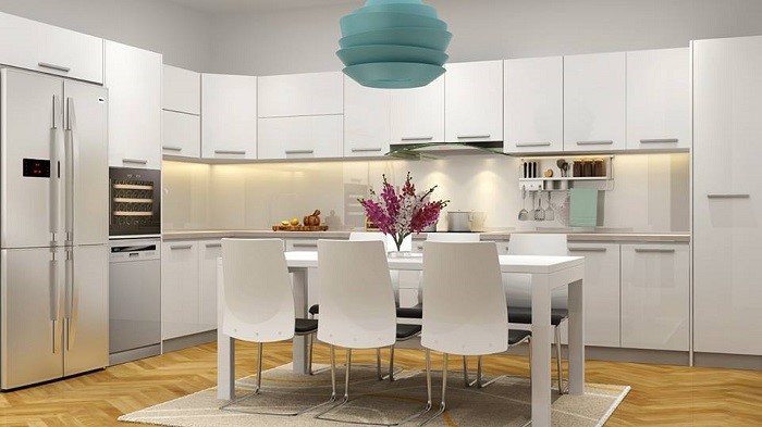 Cách sắp xếp thông minh trong gian bếp